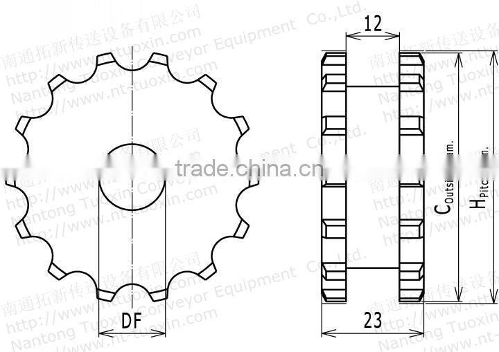 Classic Machined China Cheap Belt Sprocket
