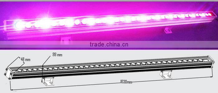 Factory vanq led grow light waterproof led grow light bar/lamp plant grow light