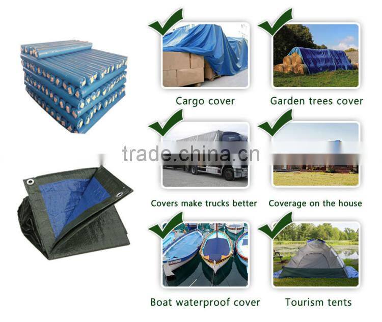 Waterproof Plastic HDPE Tarpaulin for trucks,Low price polyethylene tarpaulin,Feicheng China PE Tarpaulin factory