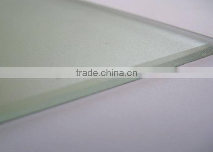 EN12150 laminated tempered electric frosting glass