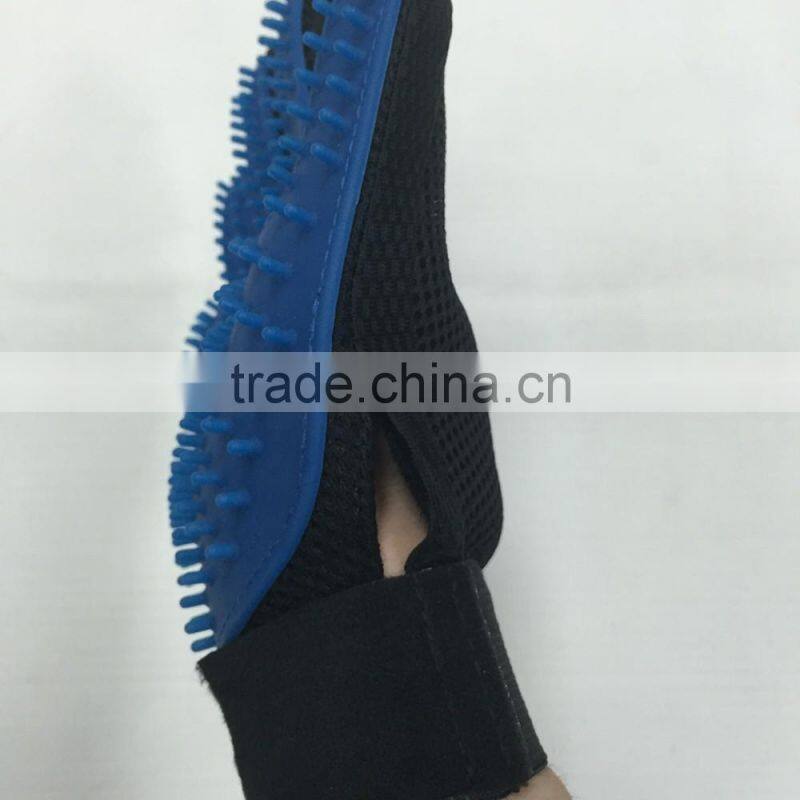 New Design Pet hair Grooming Glove Brush Remover