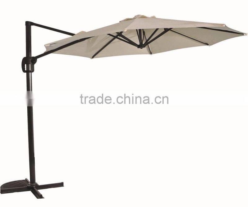 360 rotate roma aluminum luxury patio umbrella