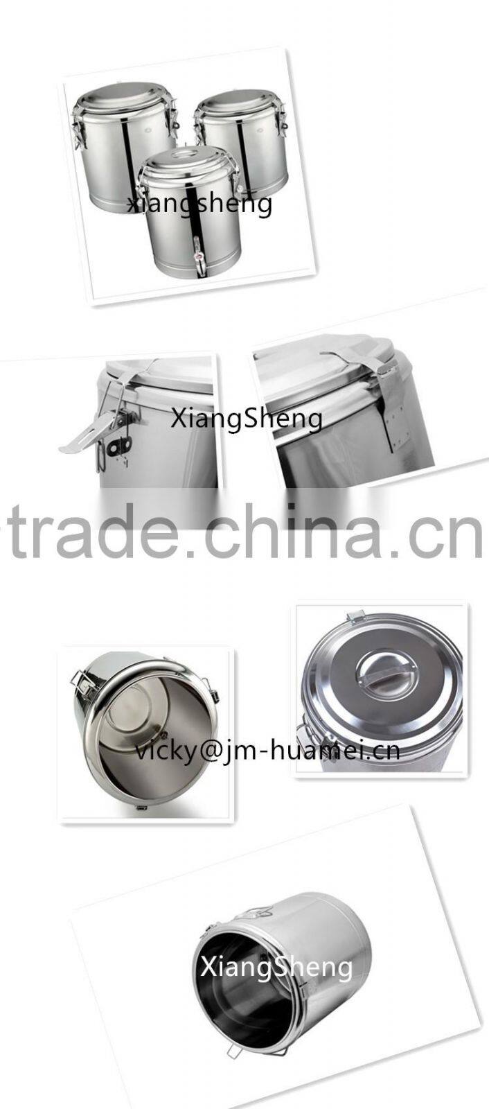 11.11Global sourcing Stainless Steel Double Wall 100 liter Barrel
