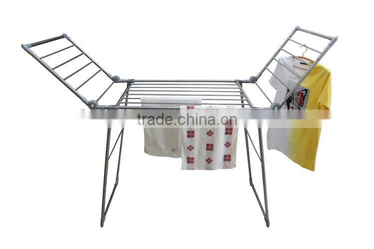 SS metal expandable outdoor towel hanger rack