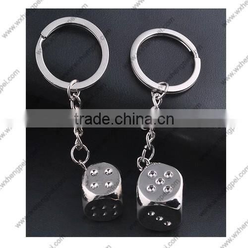 Zinc Alloy Ring Keychain