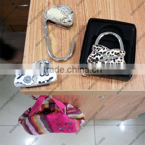 2014 new pink bowknot is concise and easy hanging buckle