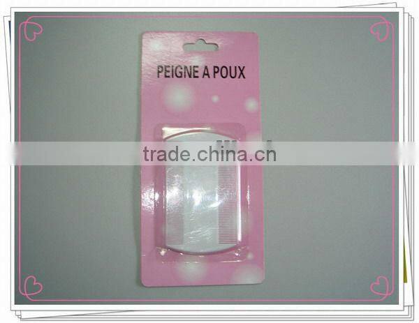 Hair salon equipment products plastic anti nit lice comb