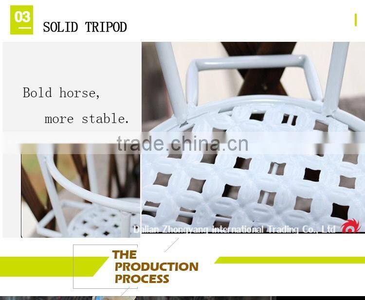 bold hanging basket indoor outdoor plant metal corner hanging flower pot stand