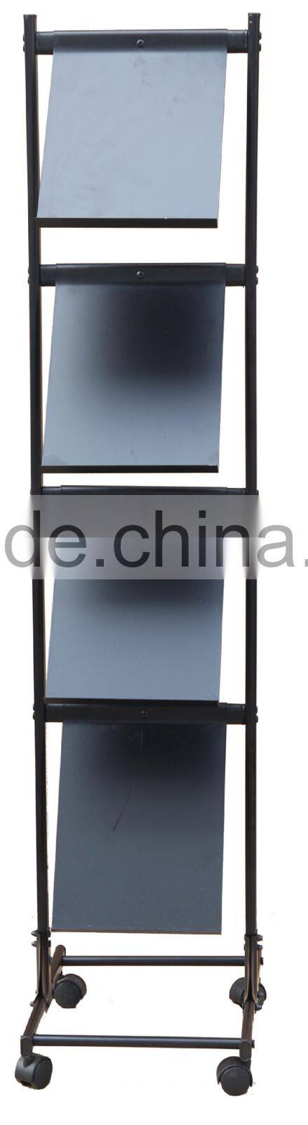 2016 Hangzhou Library Metal Newspaper Stand Rack Book Rack
