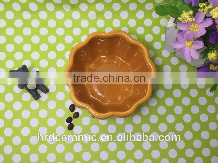 China on sale stocked pumpkin shape bowl ceramic soup bowls
