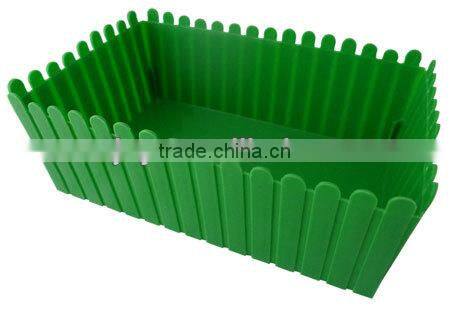 rectangle garden flower pot