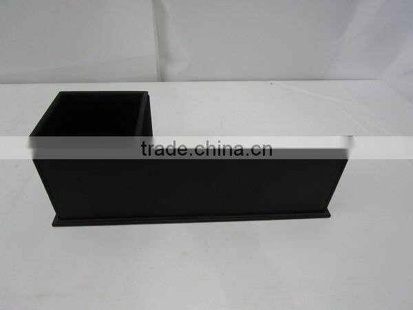 Multi-functionPU Leather Pen/Business Card/Mail Holder Desk Organizer