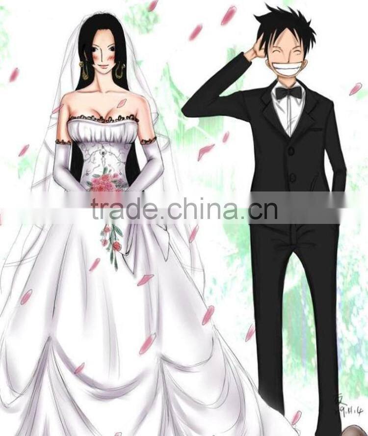 Boa Hancock cratoon toy custom resin figure /OEM polyrein figures