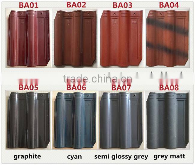 Wholesale decorative building material, corrugated clay roof tiles