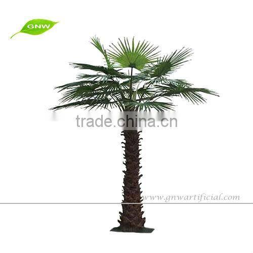 GNW 10ft High Outdoor artificial tree tissue culture date palm for Park Landscaping Decoration