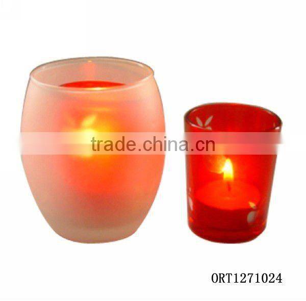 High quality different size pineapple shape candle glass holder