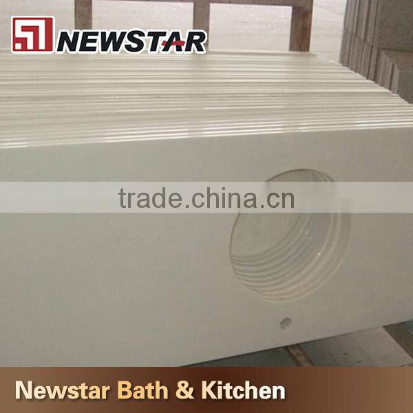 Chinese hot sales good qualtiy artificial marble kitchen tops