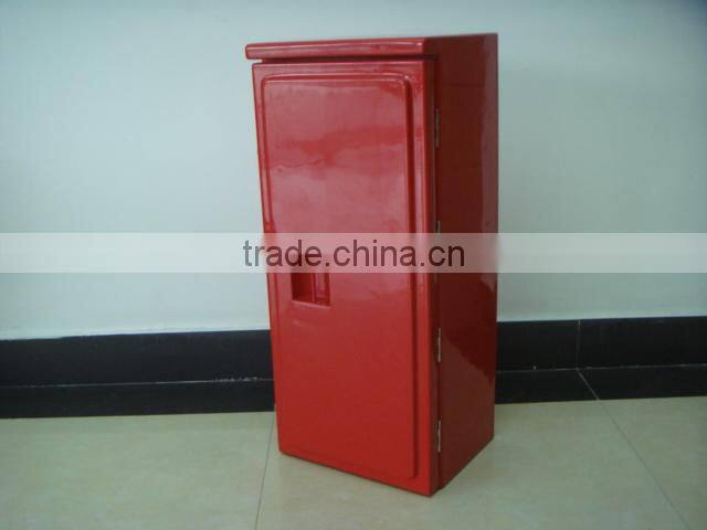 GRP housing for single fire extinguisher , IP56, marine grade