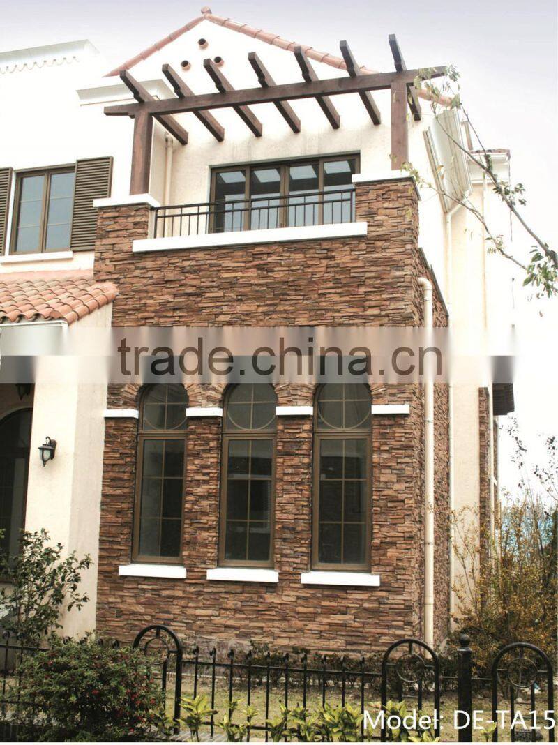 2015 cheap and top sales artificial beige wall slate
