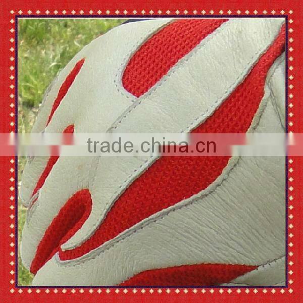 Hand made Leather cycling gloves