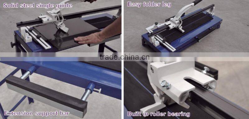 600mm Professional tile cutters with collapsible bench