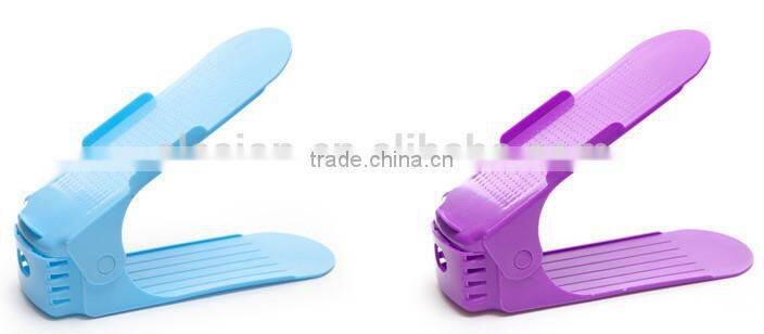 Wholesale Plastic Adjustable Shoe Display Stand Racks