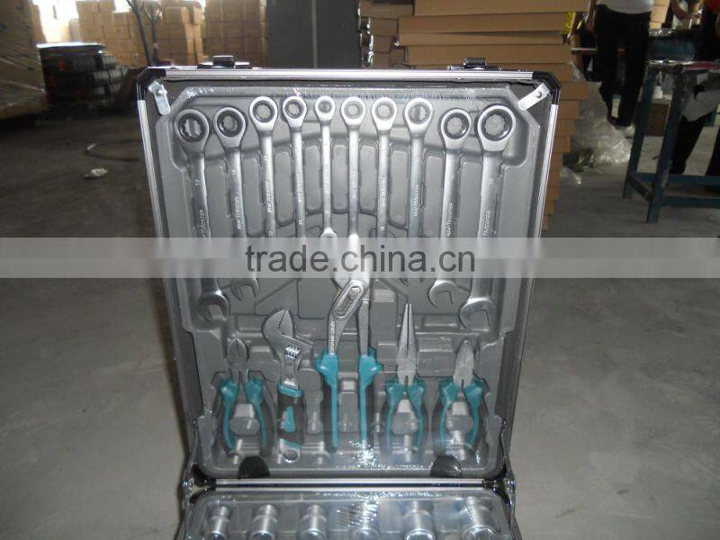 new 2014 tool set tool box tractor manufacturer China wholesale alibaba supplier H6038D 186pcs aluminium tool set