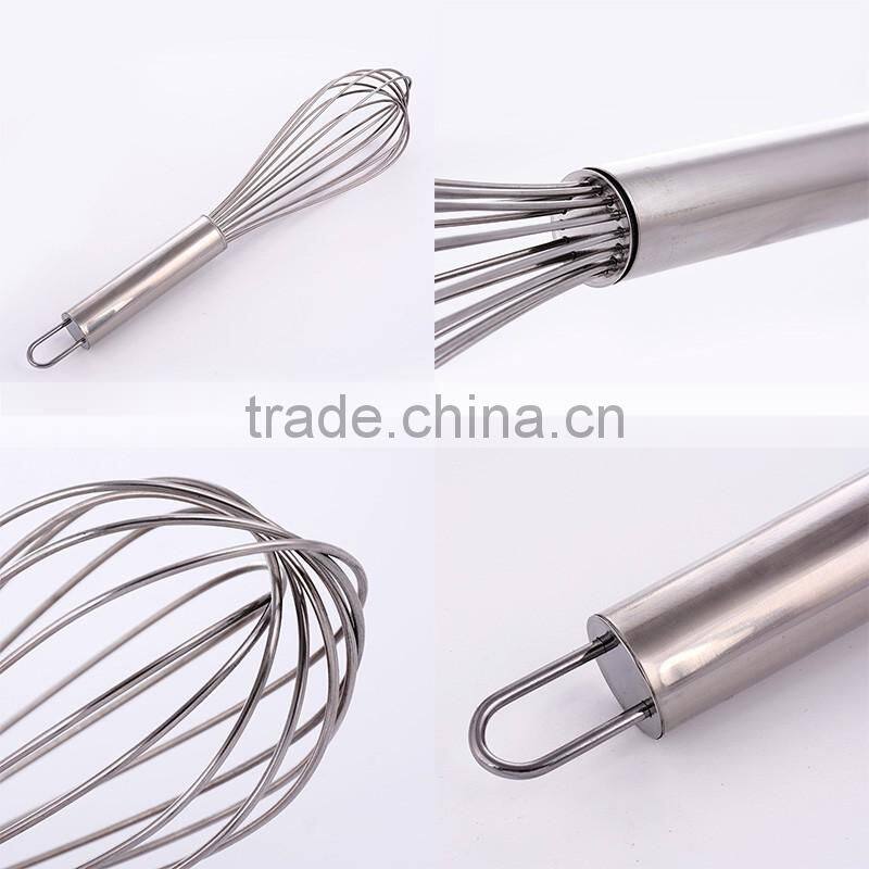 MA64 Yiwu wholesale 12 inches Stainless steel egg beater, egg whisk