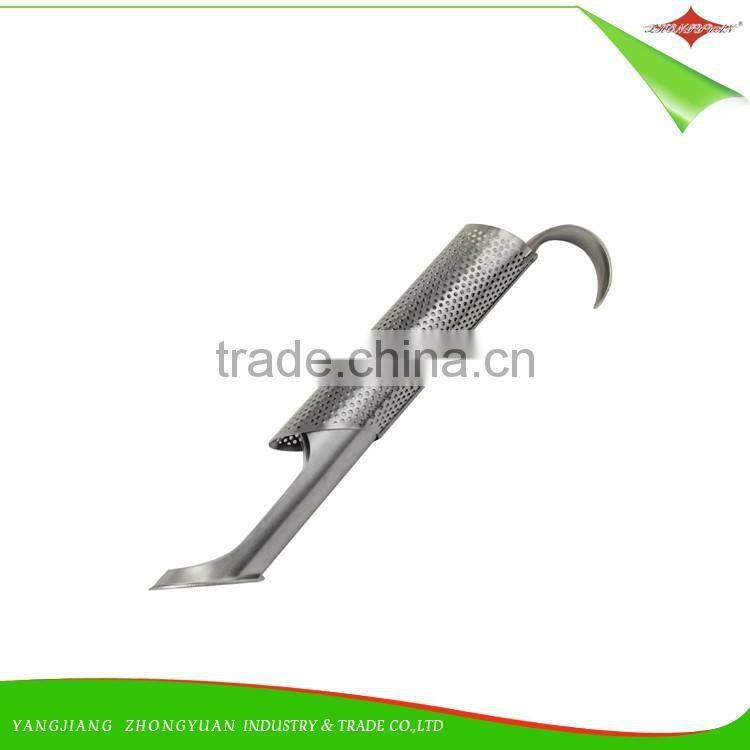 ZY-S3013 Fine mesh stainless steel tea stick infuser with hook