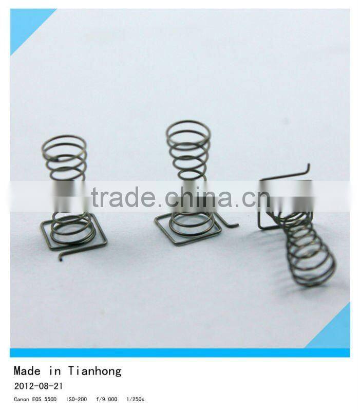 Special compression springs with irregular diameter