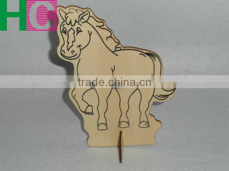 wooden board painting for children