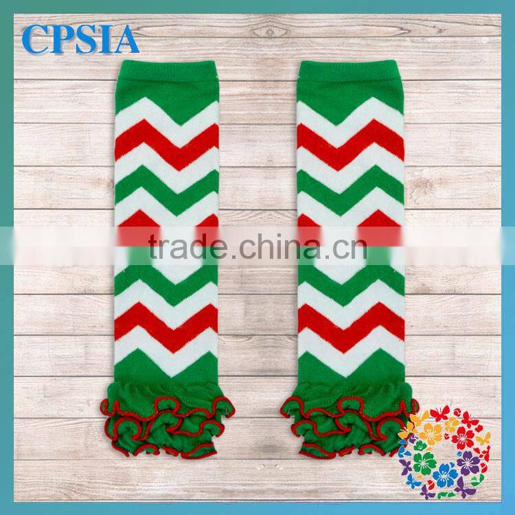 2014 Boutique Girls Clothing Hot pink and White Baby Zig Zag leg warmers