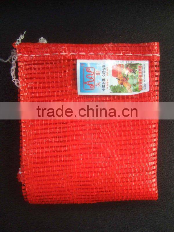 packing potato bag yellow color