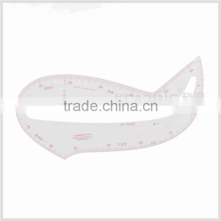 multifunctional patternmaking plastic french curve ruler6402