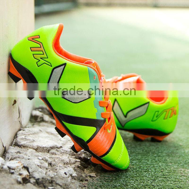 made in china factory children sport soccer shoes for sale, best quality kids football spike shoes sneakers sport have sample