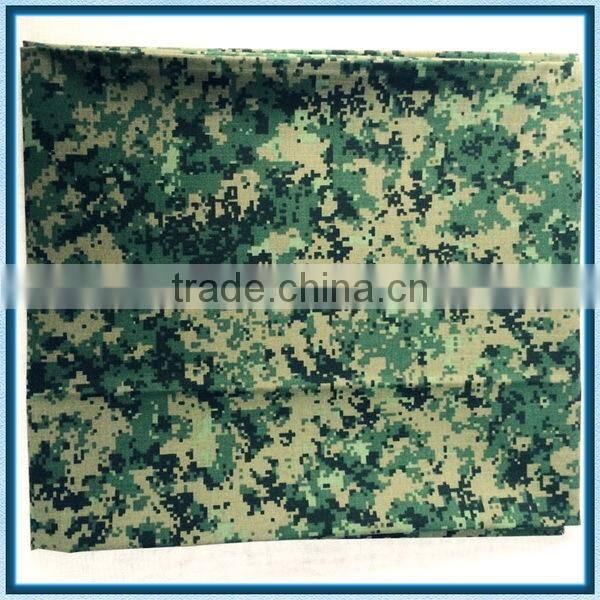 Cheap camouflage cvc fabric/Printed fabric for military uniform/tent/bag