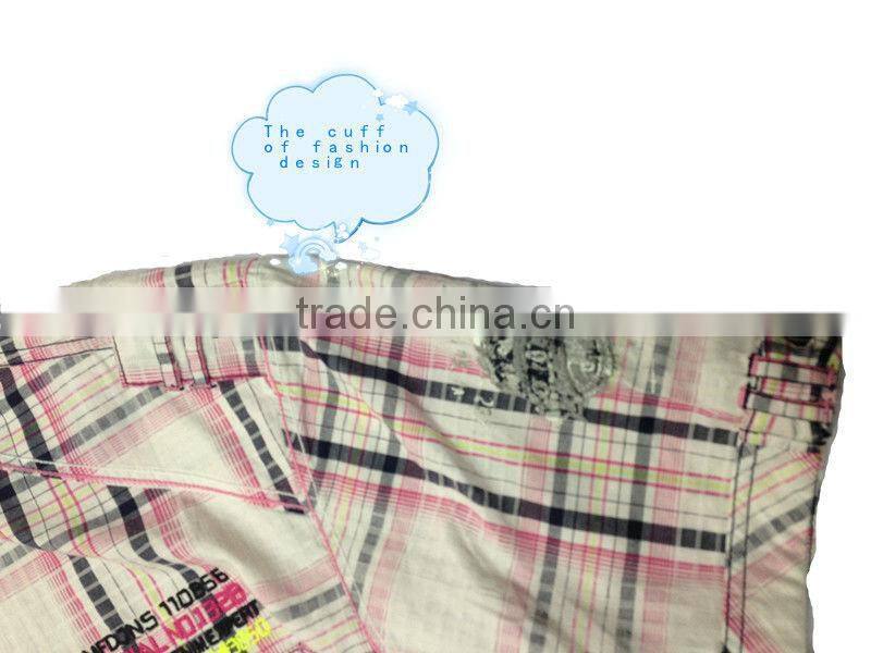 Men's yarn dyed check shirt
