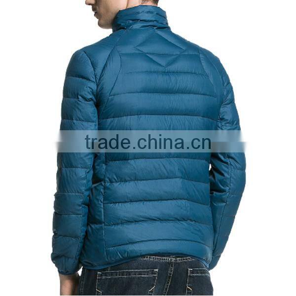 2015 New Design Men's Portable Ultra Light Down Jacket