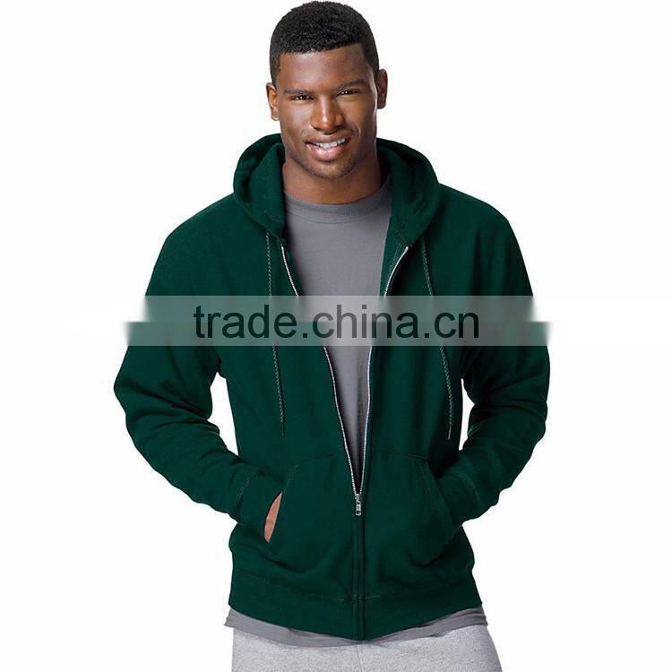 Latest Design Custom Zip Up Cheap Price Fashion Men's Clothing Bulk Plain Hoodies