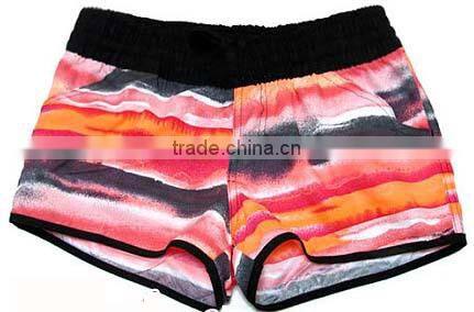 2015 Waterproof Colorful Mens Swimwear Beachwear Shorts