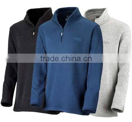 Half Zip Fleece Jacket For Man With Various Color