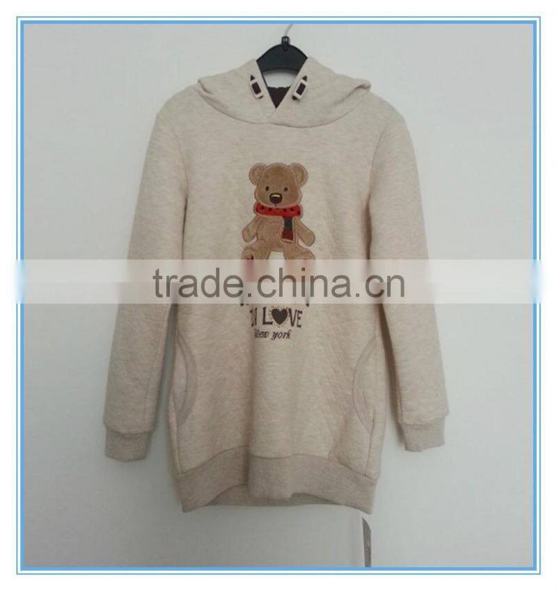 Childrens embroidered hoodies & sweatshirts, unisex pullover hoodies, childrens long cotton hoodies with hood