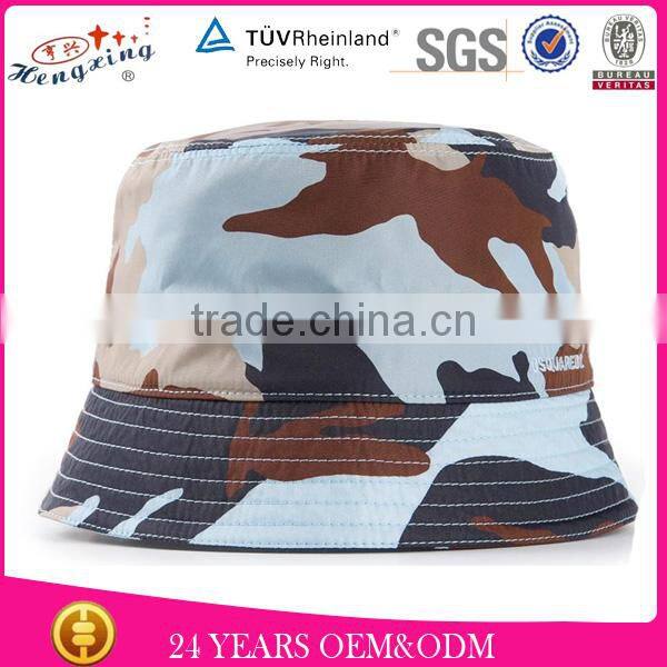 Mens Clean Design Canvas Cotton Camo Army Wholesale Bucket Hats