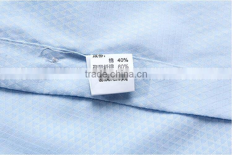 100%Cotton High Quality Men Wedding Dress Business Slim fit Shirts For Men Long Sleeve