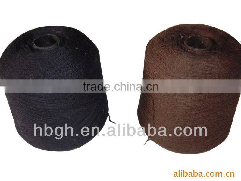 Cotton hollow core yarn