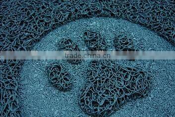 Small Quantity custom size custom design Cat litter mat different shapes kitty litter mat PVC coil cat litter mat