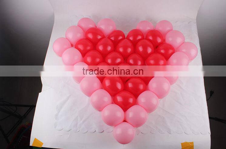 Heart Shaped Balloon grid for balloon wall decoration wedding accessories