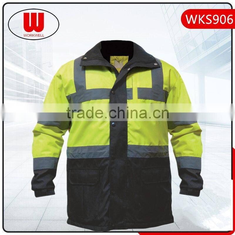 High Visibility wholesale parka jackets