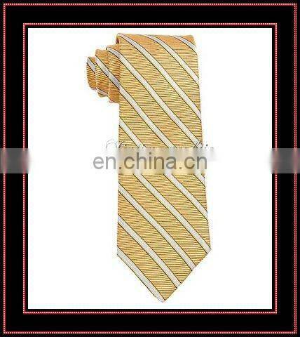stripe silk & microfiber necktie