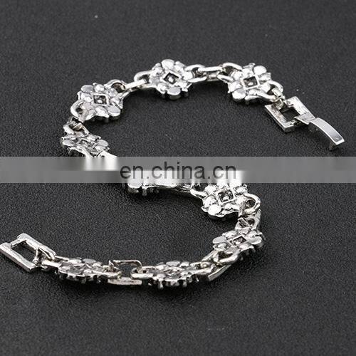 Turkish Jewelry Vintage Design Antique Multi Gemostone Sterling Silver Bracelets Bijouterie Resin Bracelets